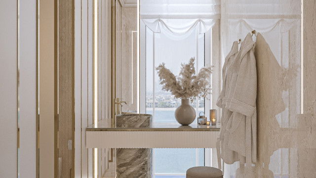 Unusual  bathroom design