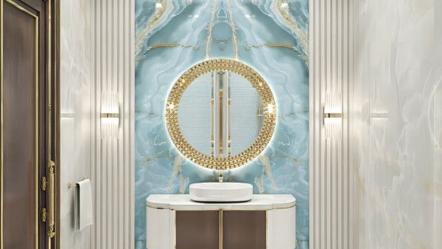 تصميم حمام جميل