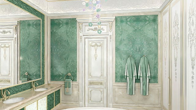 Роскошные идеи дизайна ванной комнаты