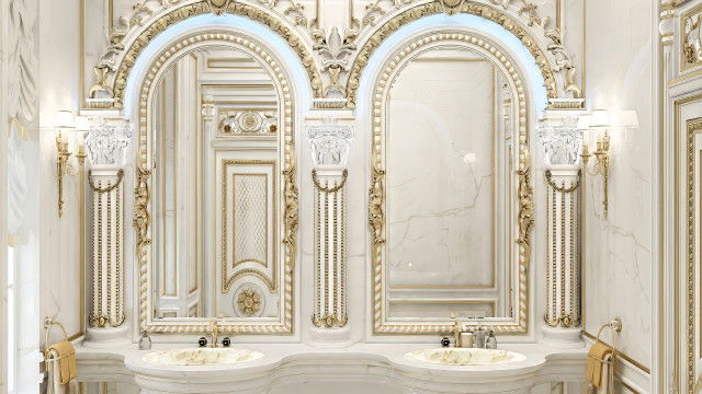 Очаровательная ванная комната