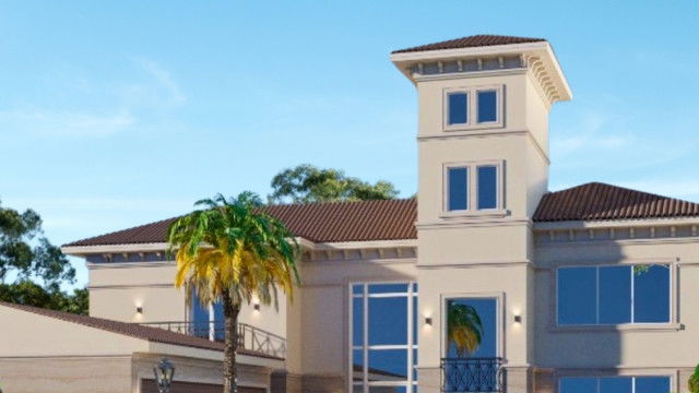 Вилла Dubai Land — реконструкция экстерьера и ландшафта