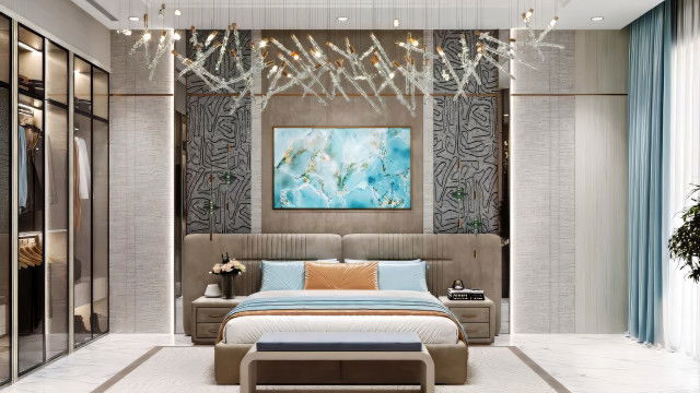 Роскошный дизайн интерьера дома в Калифорнии