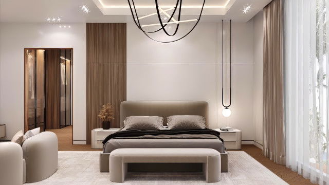 Modern oriental Interior design