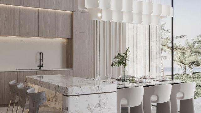 Villa kitchen interior design