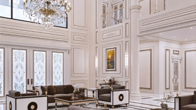 Comfortable and Stylish Design for Family Sitting Room