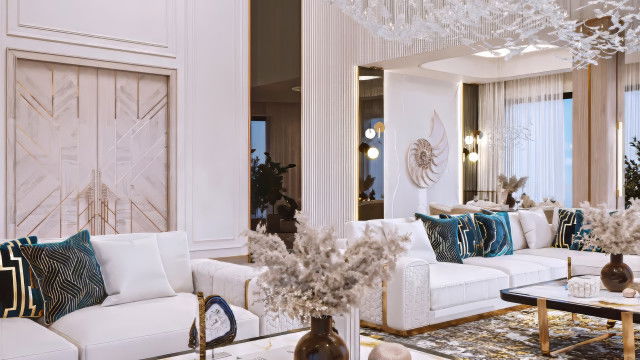 Beautiful Houses with Luxury Living Room