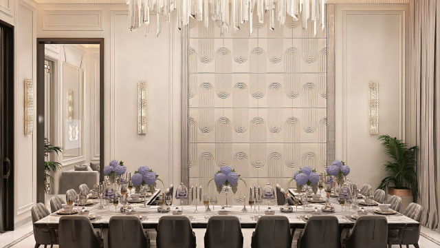 Luxury Dinning Room in Classic Style