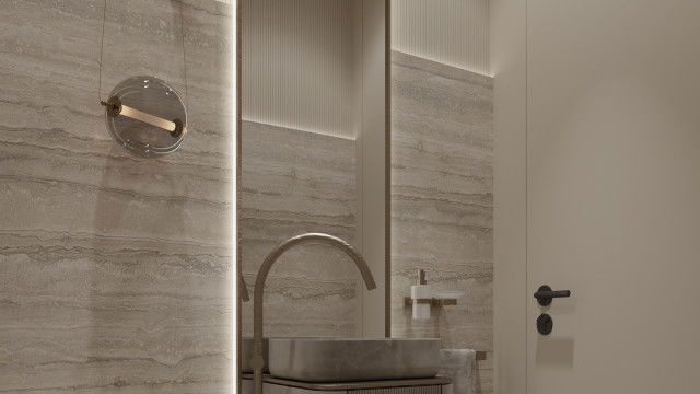 تصميم التصميم الداخلي للحمام الرائع