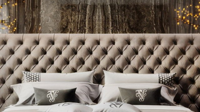 Luxurious Master Bedroom Interior Design with Bathroom