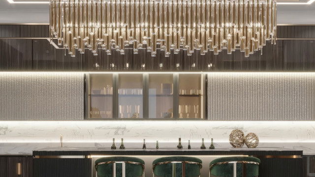 Роскошный дизайн кухни в Саудовской Аравии — интерьер и мастерство