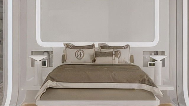 Modern master bedroom