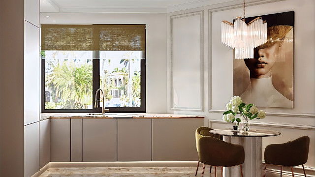 تصميم مطبخ مريح