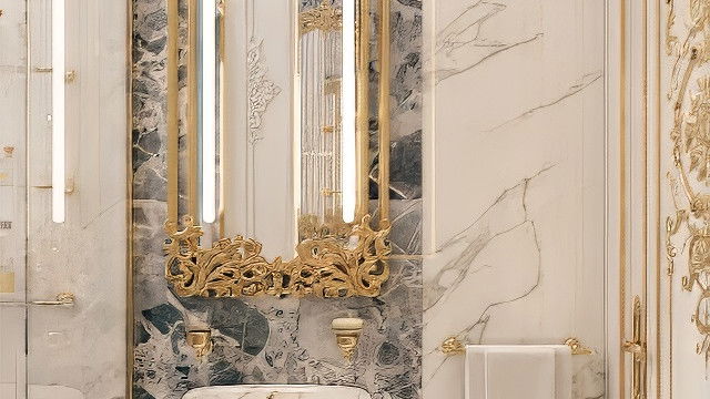 Fresh bathroom interior decor ideas