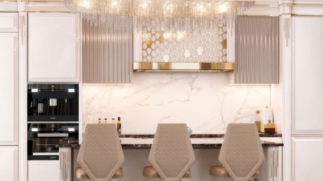 تصميم داخلي للمطبخ المعاصر