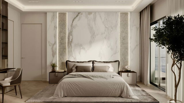 Modern- Classic Bedroom Design
