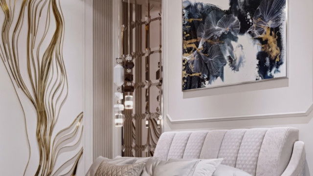 Расслабляющий стиль интерьера спальни