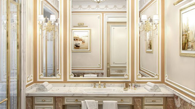 LUXURY - CLASSIC VIBE FOR THE BATHROOM INTERIOR