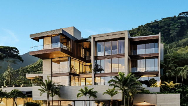 Fresh exterior design