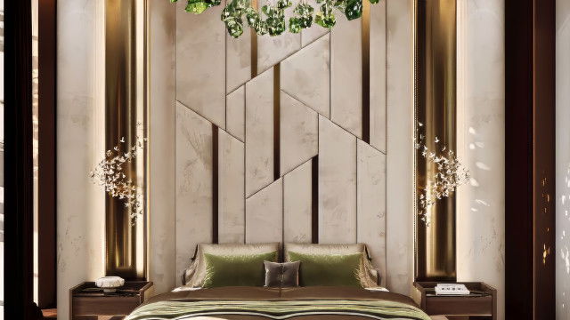 luxury Royal Master bedroom design