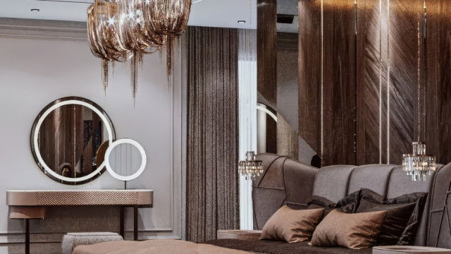 كيفية استخدام اللون البني في غرفة النوم؟