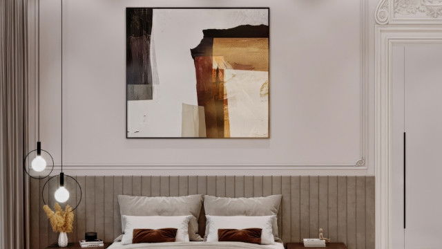 الحد الأدنى من تصميم غرفة نوم الضيوف