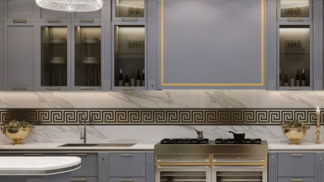 Villa kitchen design