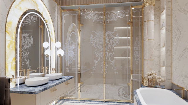 Aristocratic Bathroom Design