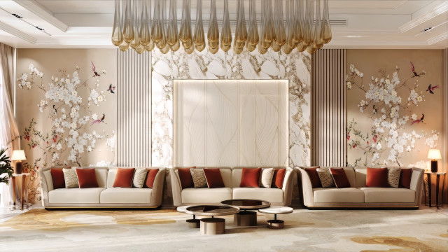 أفكار لتصميم المساحة الداخلية للمجلس