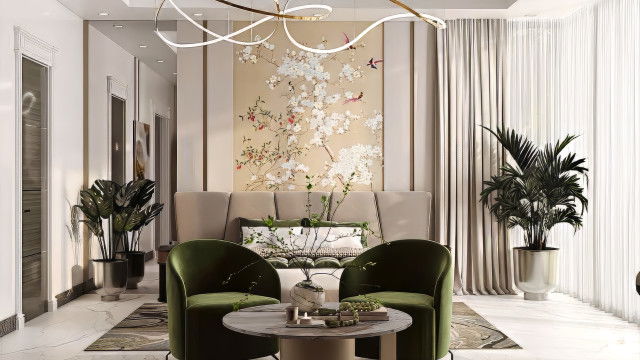 Bedroom in Neoclassical