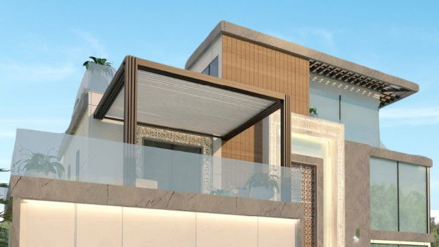 Современный экстерьер отеля — Антонович Дизайн