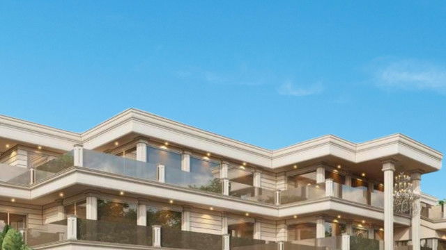 Modern luxurious exterior project