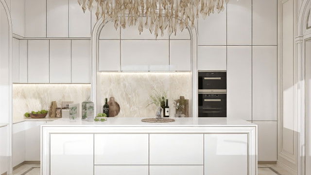 Elegant Kitchen Interior  Design Idea