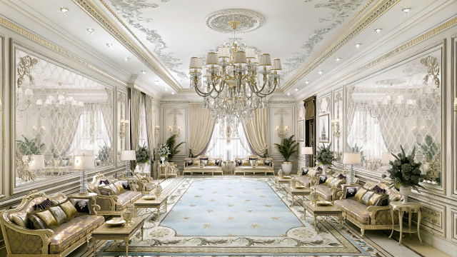 Men's Majlis interior design by Katrina Antonovich