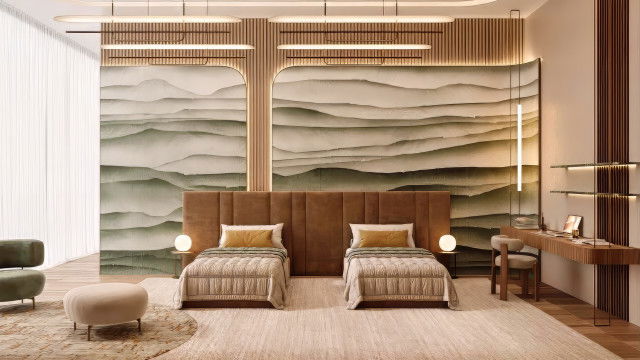 غرفة نوم الداخلية