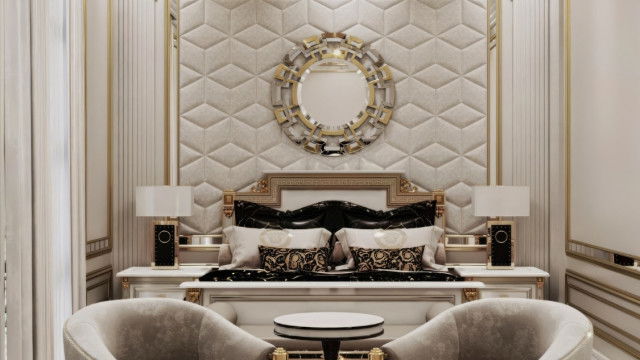 فكرة تصميم لغرفة النوم الرئيسية