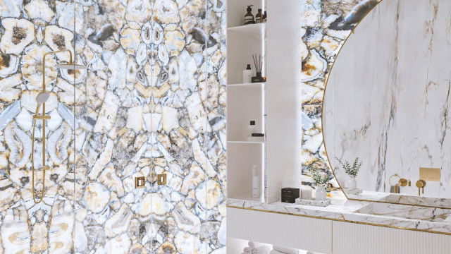 Luxury Contemporary bathroom