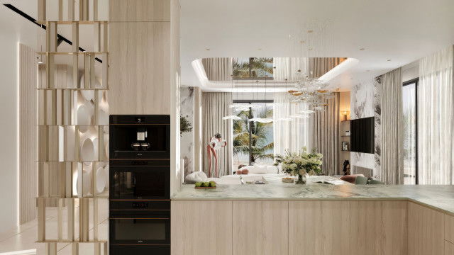 Современный интерьер кухни: хай‑тек и минимализм