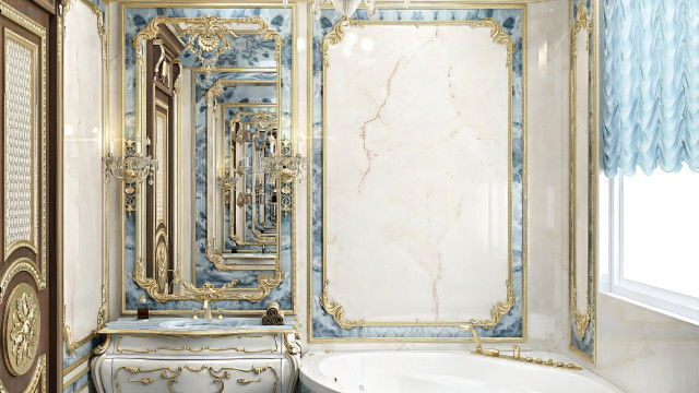 Гостевая ванная — элегантный дизайн для гостей