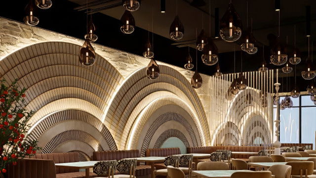 Концепция премиум кофейни: дизайн и планировка в Дубае