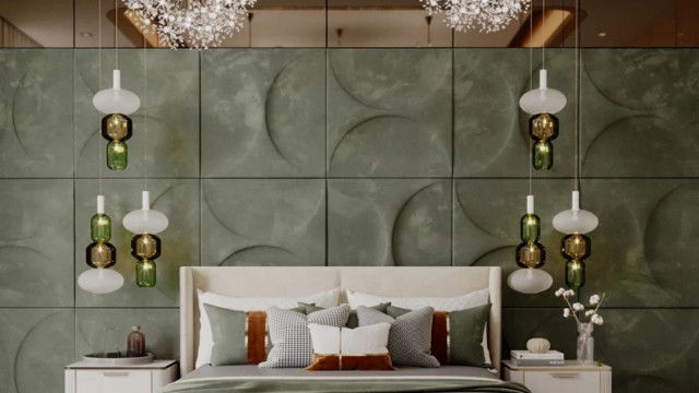 Идея роскошного дизайна спальни