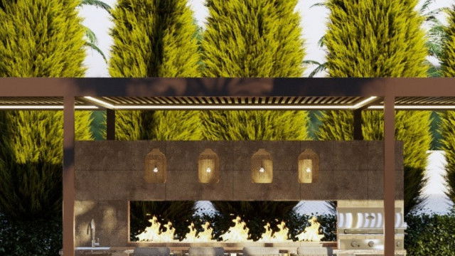 تصميم خارجي لفيلا في كينيا