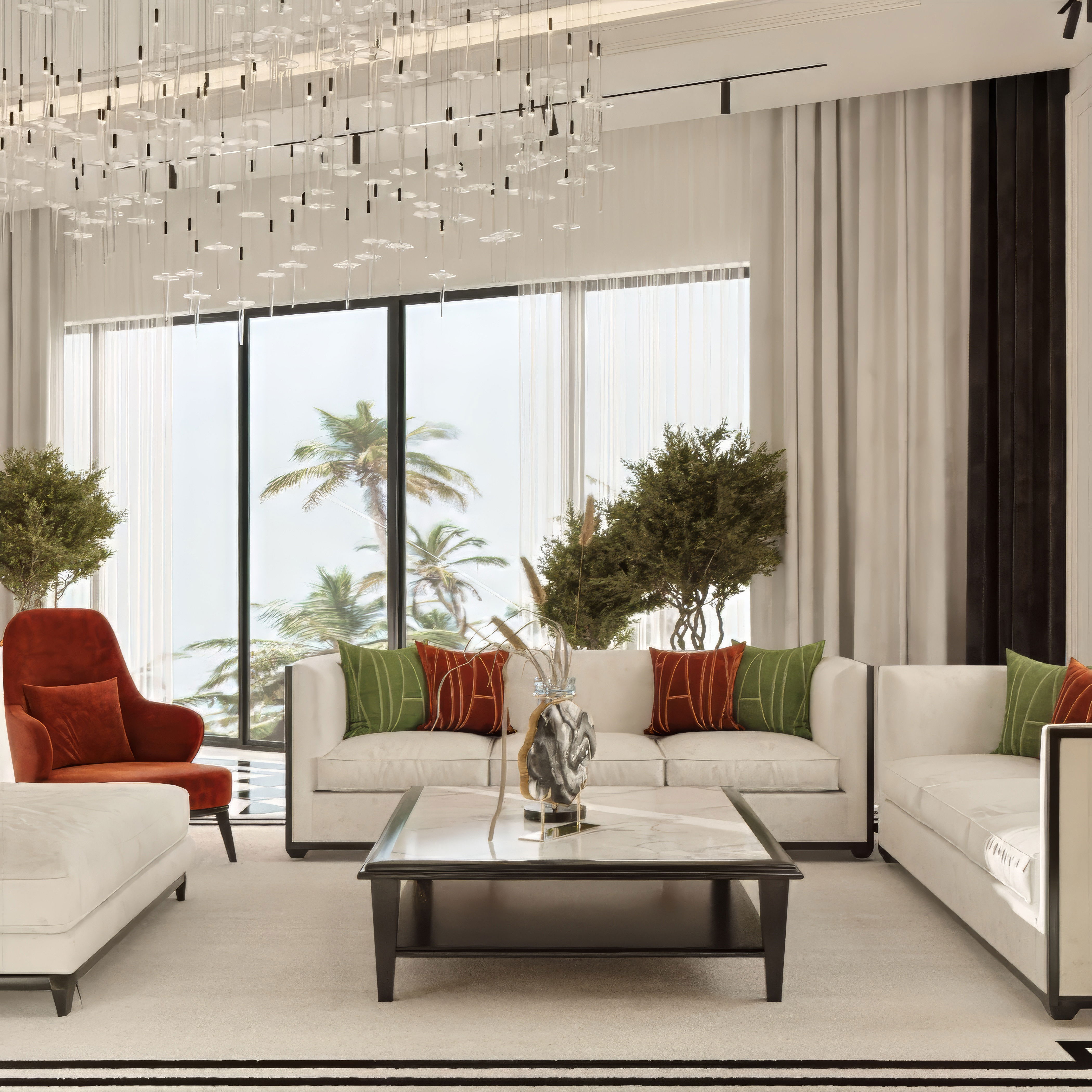 Лучший современный интерьер виллы