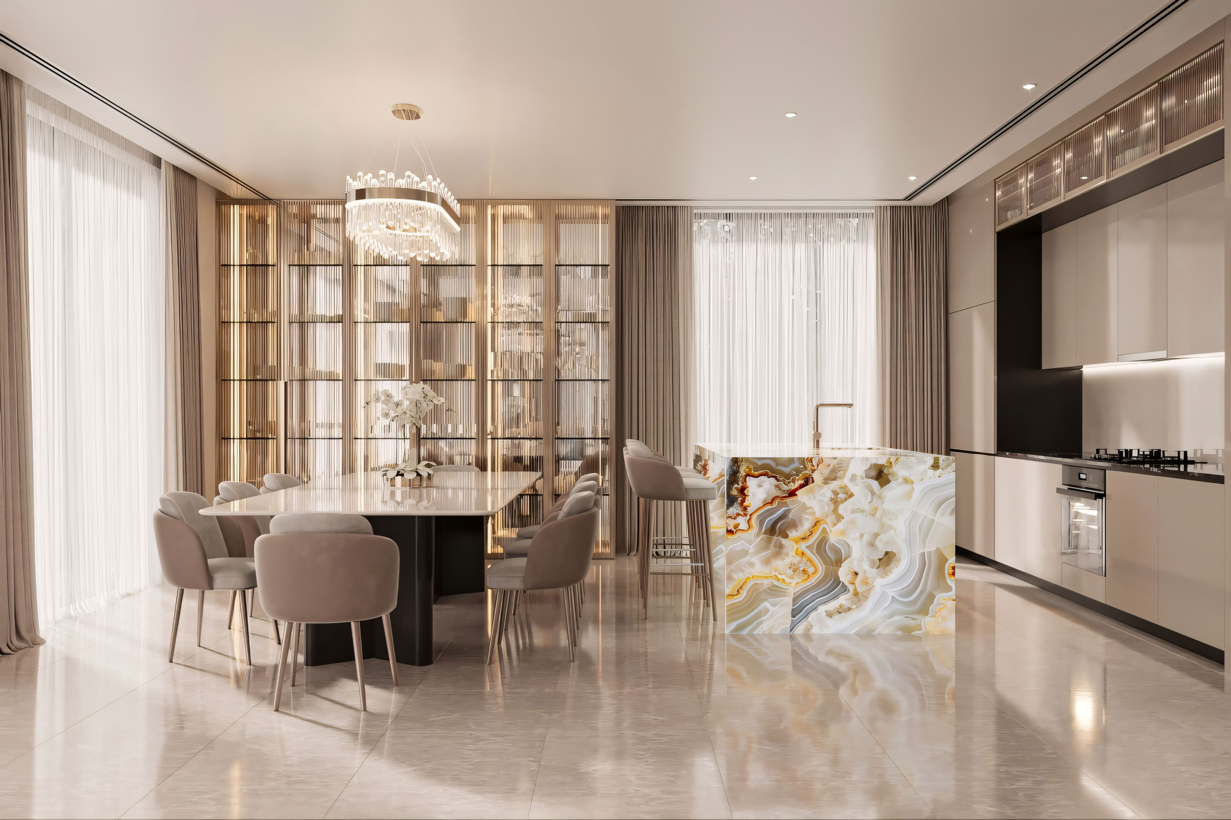 Elegant 	 Dinning Room