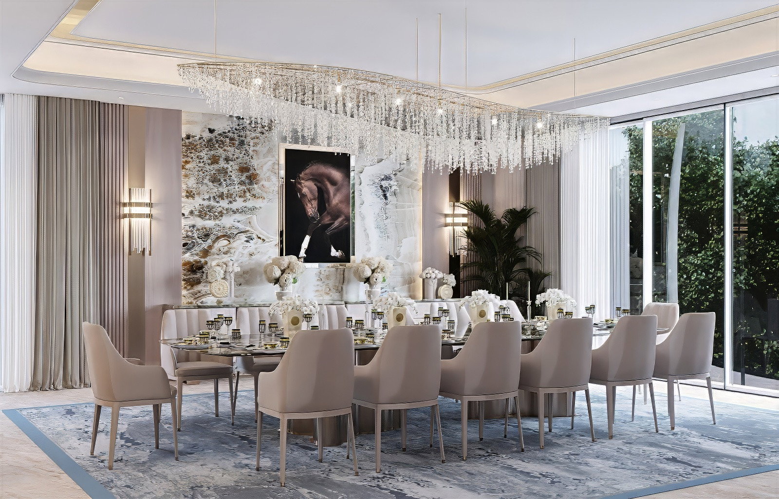 Palatial Dining room
