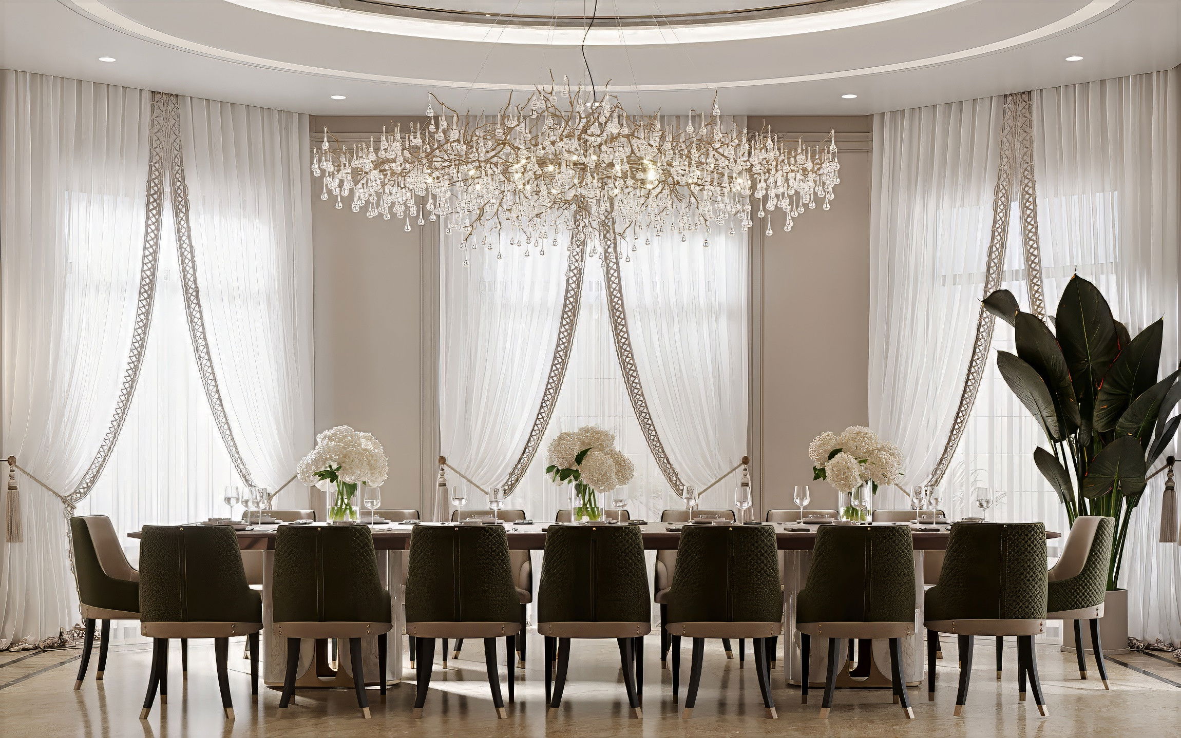 Most Luxurious Chic Dinning Room