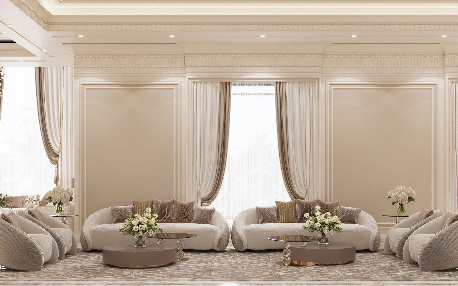 Luxury Majlist Design in Doha