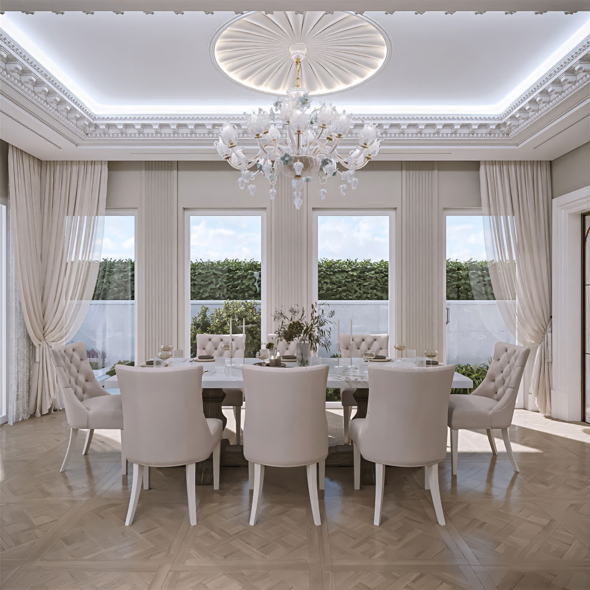 Luxury Dinning Room Interior
