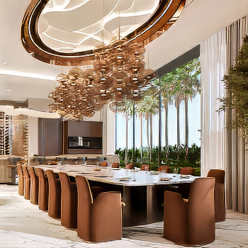 Dining room interior