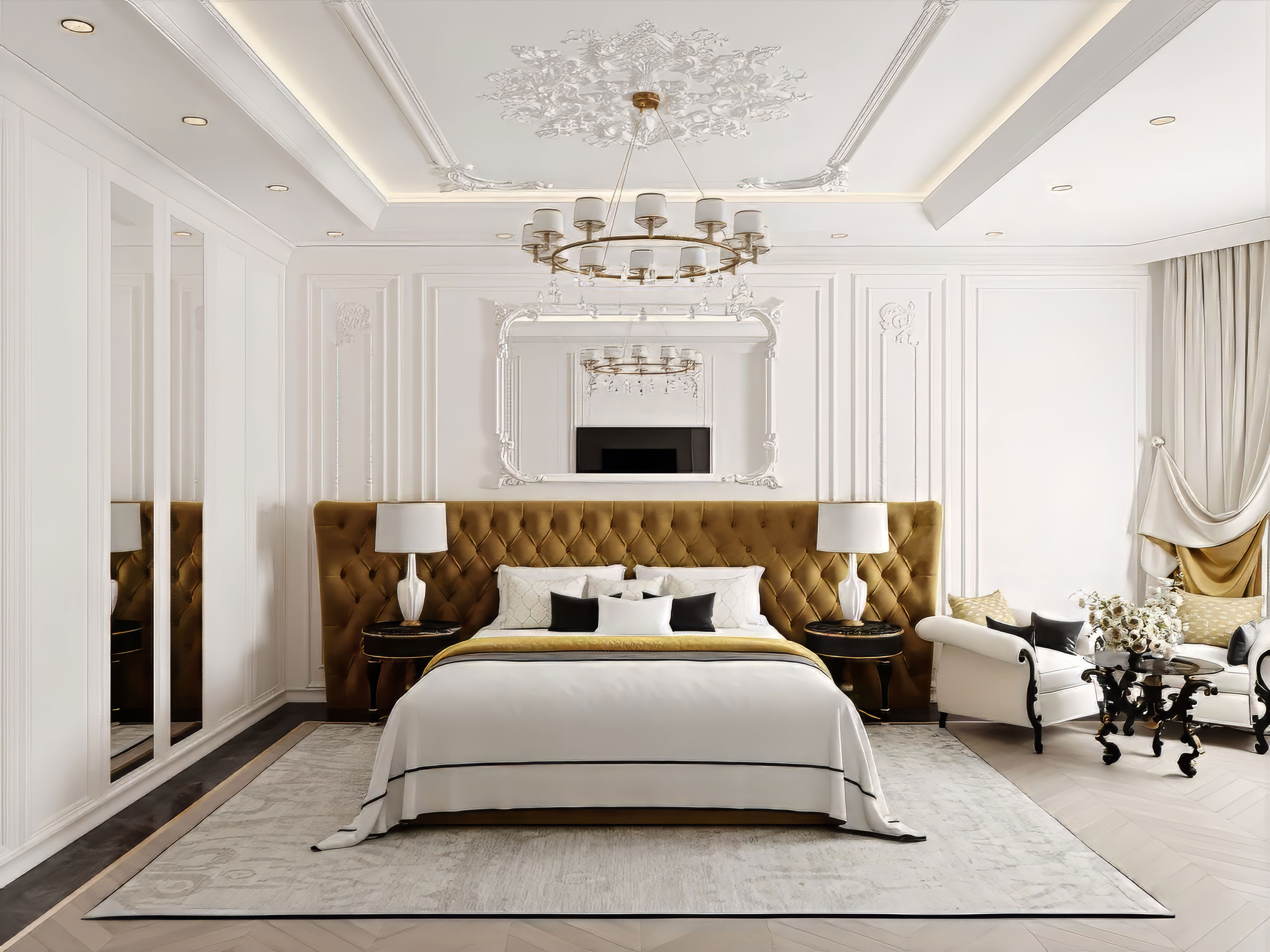 Bedroom luxury interior