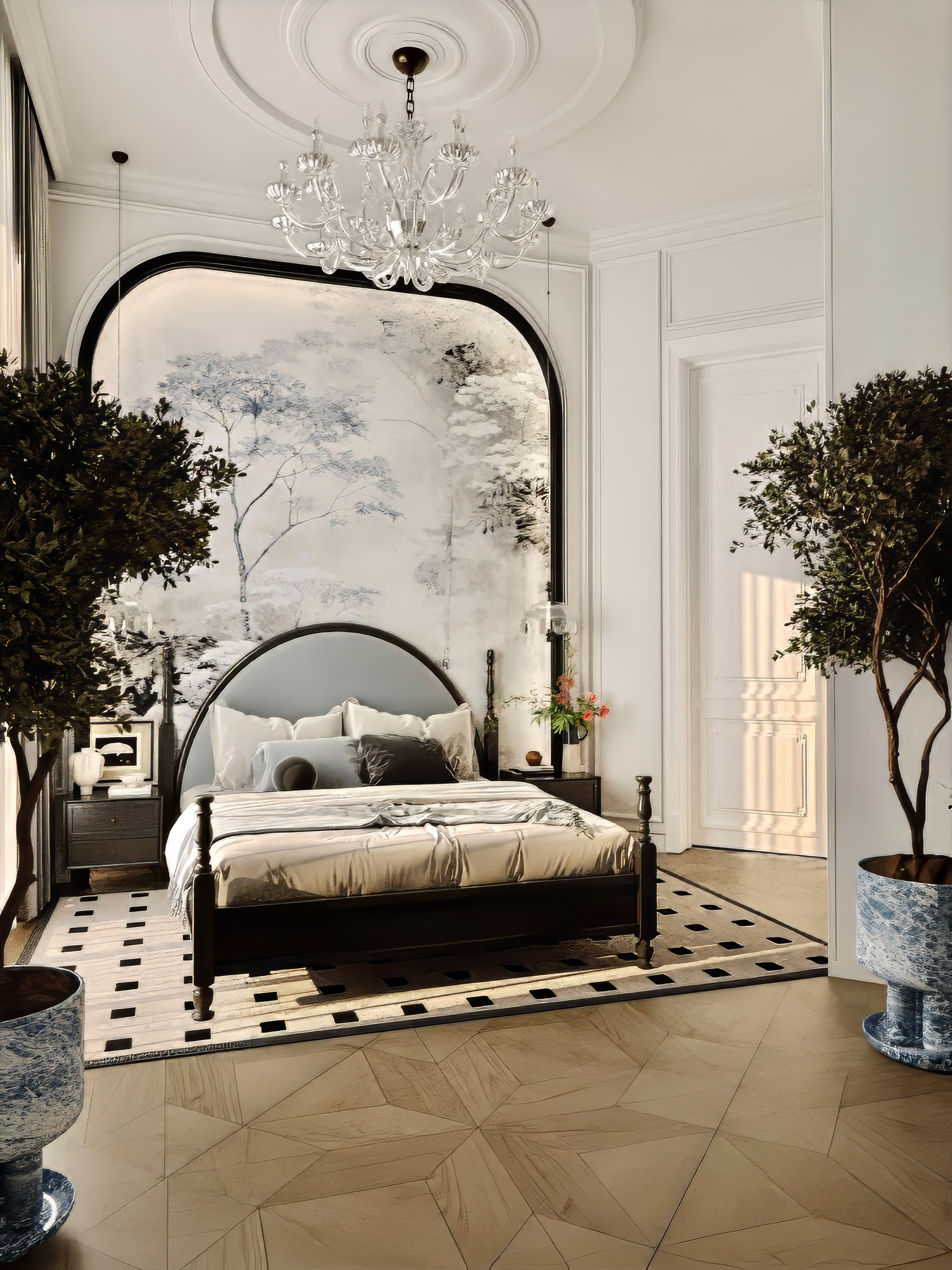 bright bedroom